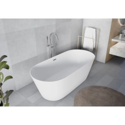 Wanna wolnostojąca owalna z syfonem 170x75x56cm FORNALUX WW005 SEVANTE