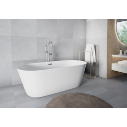 Wanna wolnostojąca owalna z syfonem 180x80x58cm FORNALUX WW006 SEVANTE