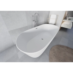 Wanna wolnostojąca owalna z syfonem 180x80x58cm FORNALUX WW006 SEVANTE