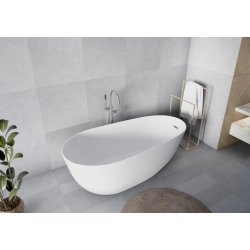 Wanna wolnostojąca owalna z syfonem 180x85x55cm SARANDA WW007 SEVANTE