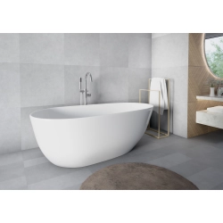 Wanna wolnostojąca owalna z syfonem 180x85x55cm SARANDA WW007 SEVANTE