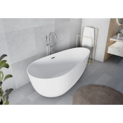 Wanna wolnostojąca owalna z syfonem 170x75x56cm LIVARNO WW010 SEVANTE