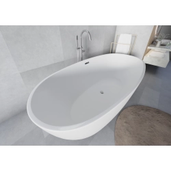 Wanna wolnostojąca owalna z syfonem 150x75x58cm FLORENCJA WW011 SEVANTE