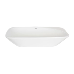 Umywalka nablatowa 57x40x12,5cm biała U026 TIRSO SEVANTE
