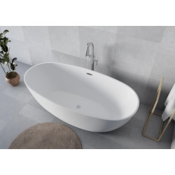 Wanna wolnostojąca owalna z syfonem 170x75x58cm FLORENCJA WW013 SEVANTE