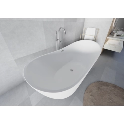 Wanna wolnostojąca owalna z syfonem 180x77x76cm LAGUNA WW020 SEVANTE