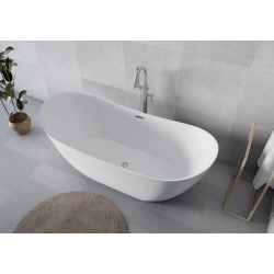 Wanna wolnostojąca owalna z syfonem 180x78x69cm ATOL WW021 SEVANTE