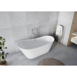 Wanna wolnostojąca owalna z syfonem 170x75x72cm OTTONE WW023 SEVANTE