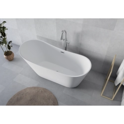 Wanna wolnostojąca owalna z syfonem 170x75x72cm OTTONE WW023 SEVANTE
