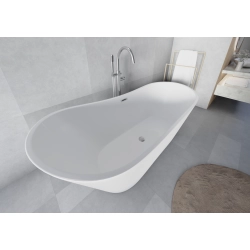 Wanna wolnostojąca owalna z syfonem 170x75x72cm OTTONE WW023 SEVANTE