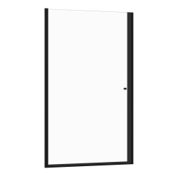 Drzwi prysznicowe do wnęki uchylne 90x190cm czarne SW019 GUNTUR SEVANTE