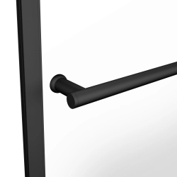 Ścianka prysznicowa walk-in 80x195cm czarna SP006 BROMO SEVANTE