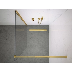 Ścianka prysznicowa walk-in 90x195cm złota SP012 COLIMA SEVANTE