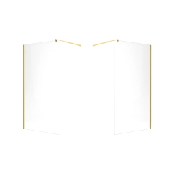 Ścianka prysznicowa walk-in 100x195cm złota SP013 COLIMA SEVANTE