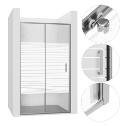 Drzwi prysznicowe do wnęki...