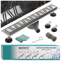 Odpływ liniowy obrotowy 100...