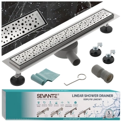 Odpływ liniowy obrotowy 100...