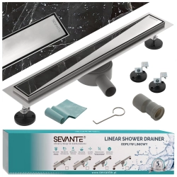 Odpływ liniowy obrotowy 100...