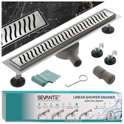 Odpływ liniowy obrotowy 80...