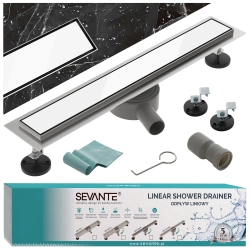 Odpływ liniowy obrotowy 80...