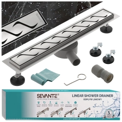 Odpływ liniowy obrotowy 50...