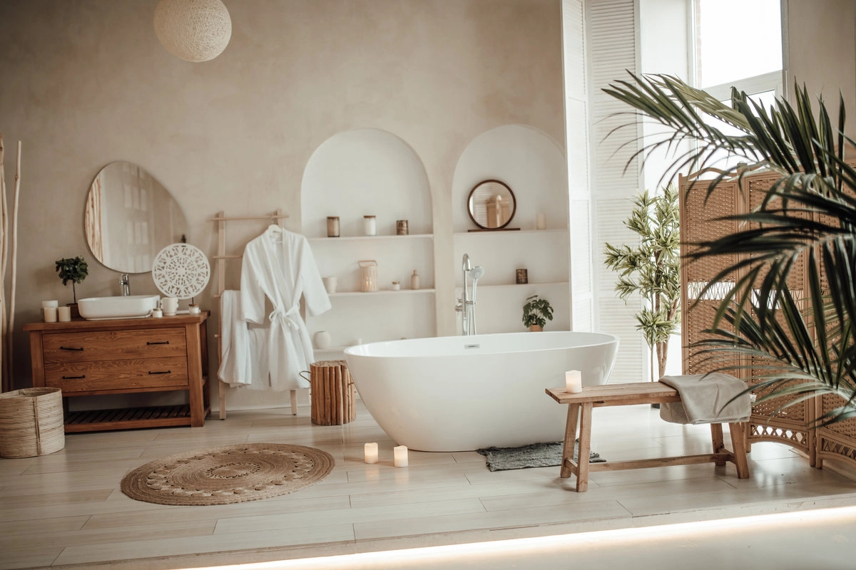 Łazienka w stylu boho – czym się wyróżnia? Łazienka w stylu boho – czym się wyróżnia?