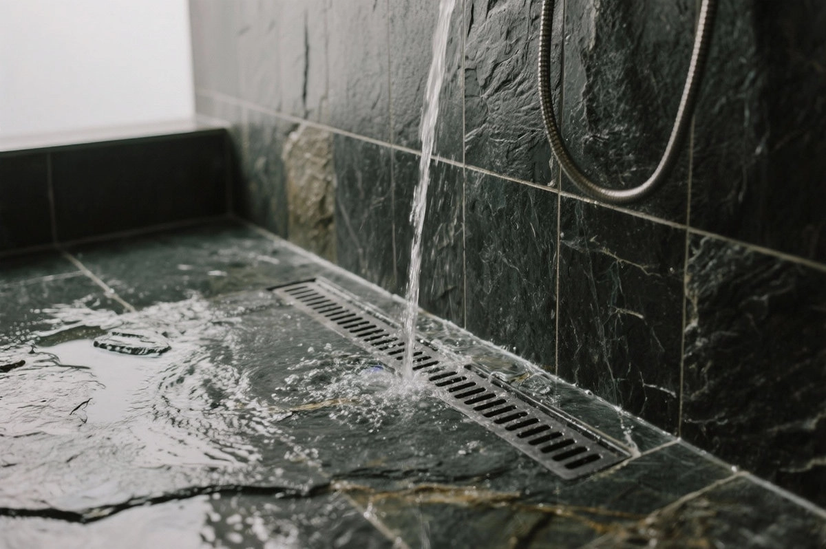 Jak wyczyścić odpływ liniowy? Jak dbać i udrożnić?