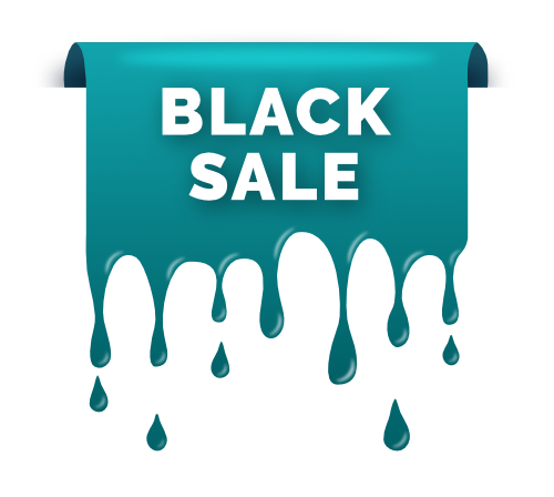 Black Sale Badge