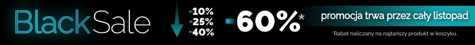 Black sale baner promocyjny